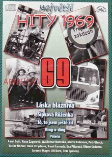 Různí - Největší hity 1969, CD