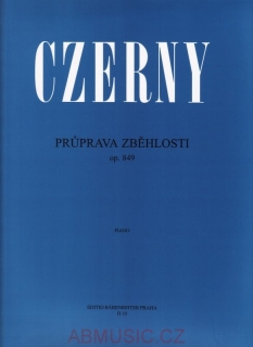 Czerny Carl - Průprava zběhlosti op.849