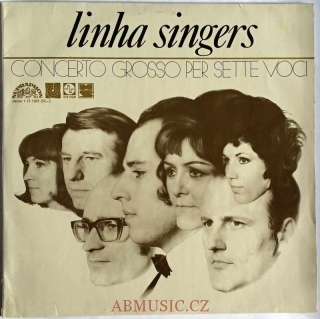 LP LINHA SINGERS - Concerto grosso per sette voci