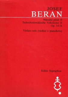 Beran Josef - Národní písně op. 14/II 