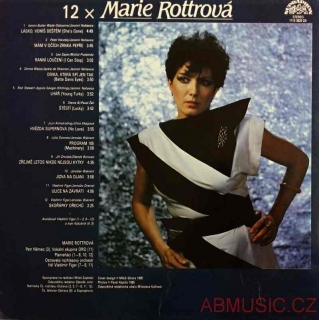 LP 12 x Marie Rottrová - Lásko, voníš deštěm ...+ PLAKÁT