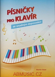 Martin Vozar - Písničky pro klavír se snadným doprovodem