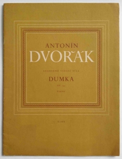 Antonín Dvořák - Dumka , pro klavír