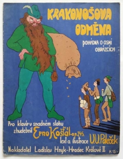 Erno Košťál - Krakonošova odměna noty