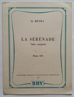 O. Metra - La Sérénade - Valse espagnole