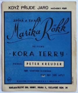 Když přijde jaro - Marika Rökk z filmu Kora Terry