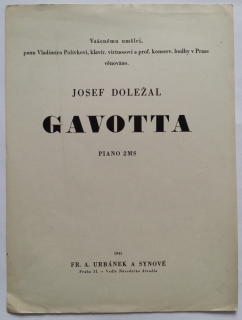 Josef Doležal - Gavotta