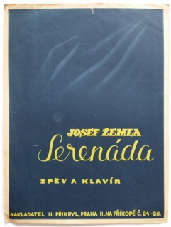 Josef Žemla - Serenáda , zpěv a klavír