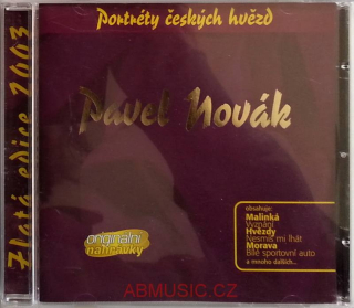 PAVEL NOVÁK - Portréty českých hvězd , CD