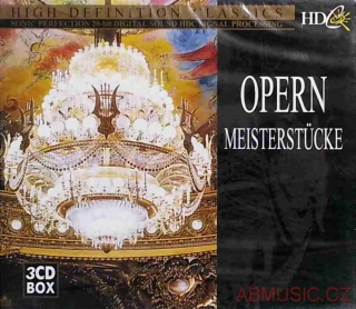 Opern Meisterstücke - Mozart , Verdi , Wágner , Rossini 3 CD Box 