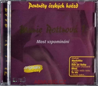 MARIE ROTTROVÁ 1 - Most vzpomínání - Portréty českých hvězd , CD