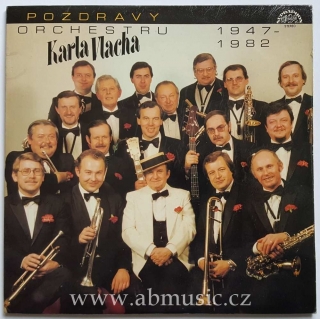 2 LP Pozdravy orchestru Karla Vlacha 1947 - 1982 Karel Vlach