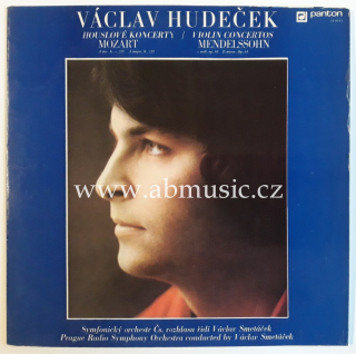 LP Václav Hudeček - Houslové koncerty Mozart , Mendelssohn