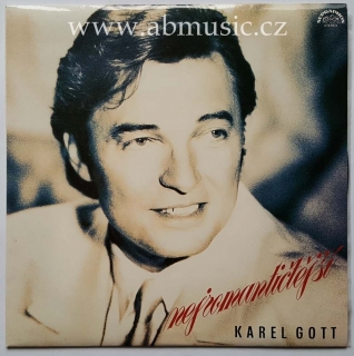 LP Karel Gott - Nejromantičtější Vinyl