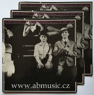 3 LP Divadlo SEMAFOR 1959 -1969 - Jiří Suchý a Jiří Šlitr ,