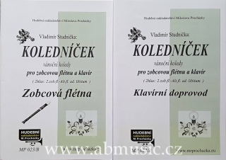 Vladimír Studnička - Koledníček - vánoční koledy pro zobcovou flétnu a klavír