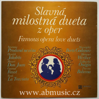 LP Slavná milostná dueta z oper - Famous opera love duets