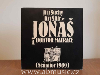 2 LP Jiří Suchý , Jiří Šlitr - Jonáš a doktor Matrace Semafor 1969