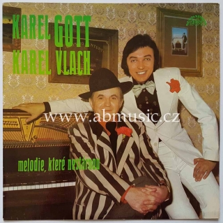 LP Karel Gott - Melodie, které nestárnou - Karel Gott, Karel Vlach Originál 1975
