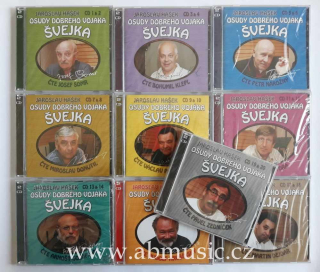 Osudy dobrého vojáka Švejka - komplet 20 CD