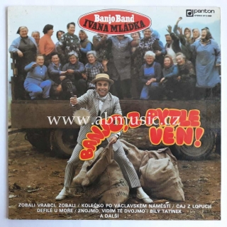 LP Banjo band Ivana Mládka - Banjo , z pytle ven !