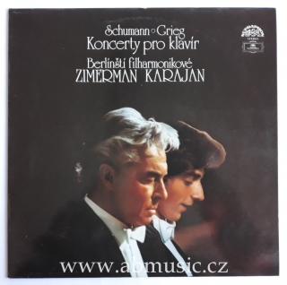 LP Robert Schumann, Edvard Grieg - Koncerty pro klavír Zimerman Karajan