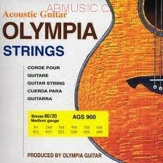 Struny Olympia AGS 900 pro akustickou kytaru 011