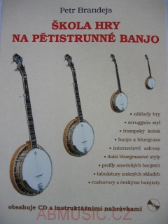 Brandejs Petr - Škola hry na pětistrunné banjo + CD