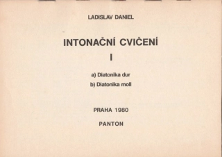Daniel Ladislav - Intonační cvičení 1.
