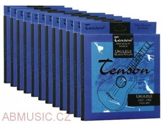 TENSON Struny Ukulele Black Nylon