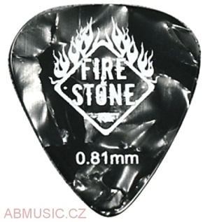 Trsátko Fire&Stone Celluloid 0,81 mm Černé