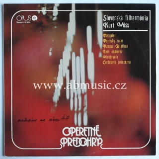 LP Slovenská filharmónia Kurt Wöss - Operetné predohry