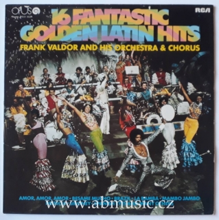 LP 16 Fantastic Golden Latin Hits, Frank Valdor and his orchestra a chorus 1978