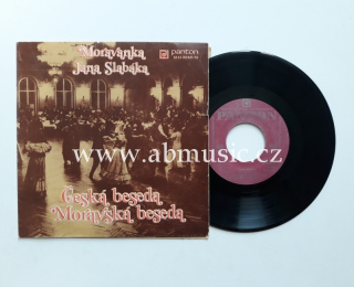 2 EP Moravanka Jana Slabáka ‎– Česká Beseda , Moravská Beseda