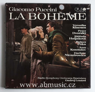 2 LP Giacomo Puccini La Bohéme ‎vinyl