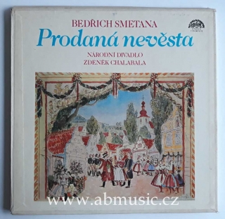 LP Bedřich Smetana - PRODANÁ NEVĚSTA 3LP BOX Chalabala