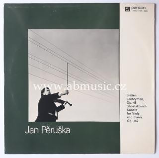 LP Jan Pěruška - Britten, Shostakovich