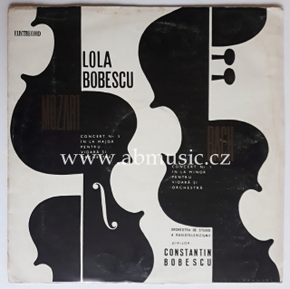 LP Lola Bobescu plays Mozart : Concerto No. 5 / Bach: Concerto No. 1