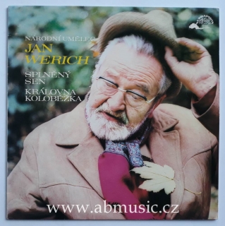 LP Jan Werich - Splněný sen , Královna koloběžka vinyl