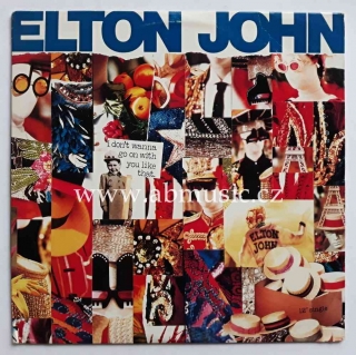 LP Elton John - I Don't Wanna Go On With You Like That - U.S.A. 12" EP vinyl