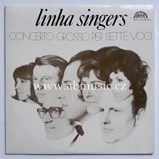 LP LINHA SINGERS - Concerto grosso per sette voci LP deska / Vinyl