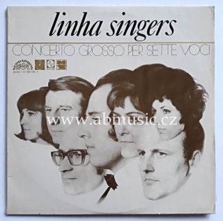 LP LINHA SINGERS - Concerto grosso per sette voci LP deska - Vinyl