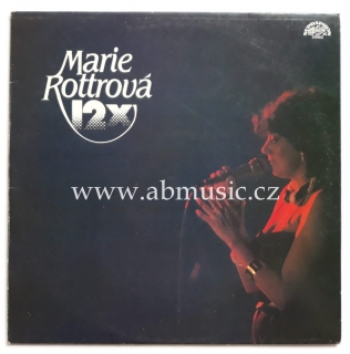 LP 12 x Marie Rottrová - Lásko, voníš deštěm ... PLAKÁT