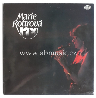 LP Marie Rottrová - 12 x Marie Rottrová LP deska / Vinyl PLAKÁT