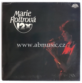 LP Marie Rottrová - 12 x Marie Rottrová LP deska - Vinyl PLAKÁT