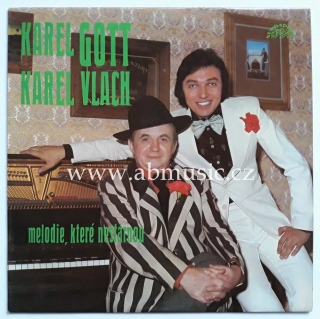 LP Karel Gott, Karel Vlach - Melodie, které nestárnou Originál 1975 Vinyl