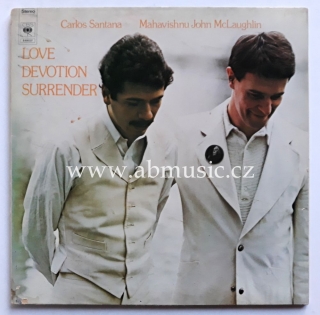 LP Carlos Santana, Mahavishnu John McLaughlin - Love Devotion Surrender Vinyl