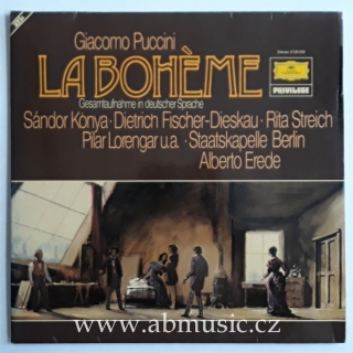 2 LP Giacomo Puccini La Bohéme ‎- Alberto Erede vinyl