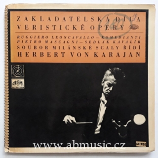 3LP Zakladatelská díla Veristické opery - Herbert Von Karajan