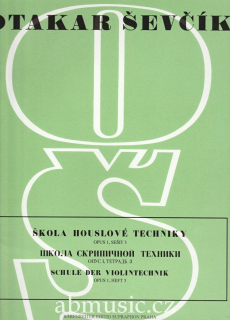 Otakar Ševčík - Škola houslové techniky op. 1 sešit 3